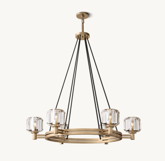 DEMARET ROUND CHANDELIER 36