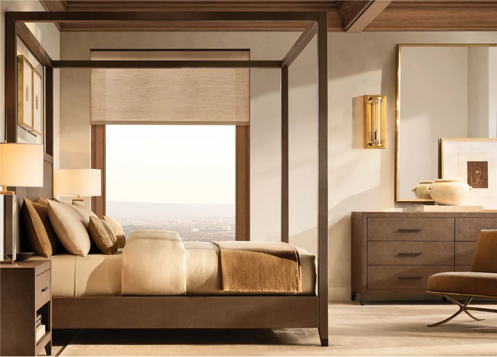 SQUARE COLUMN CRYSTAL TABLE LAMP - Image 1