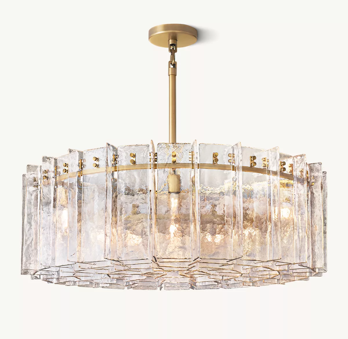 LATTICE ROUND CHANDELIER 48