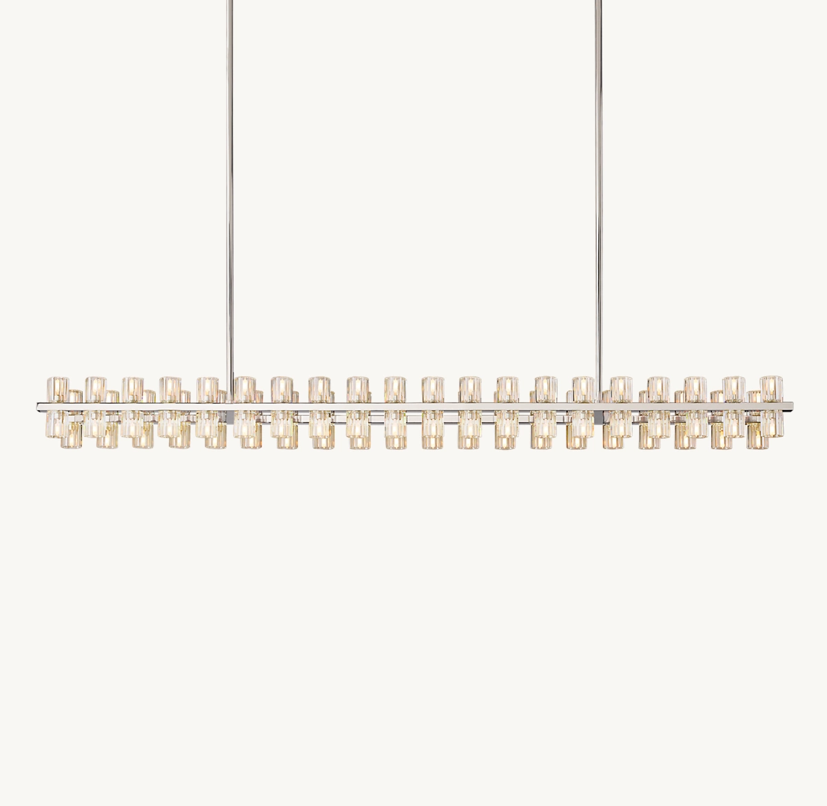 ARCACHON LED RECTANGULAR CHANDELIER 72