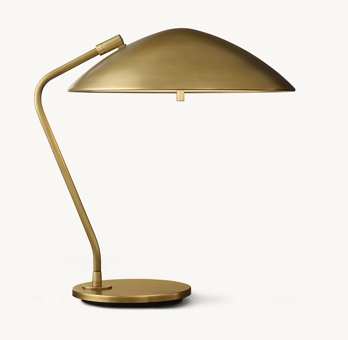 CARLSON TASK TABLE LAMP - Lacquered Burnished Brass