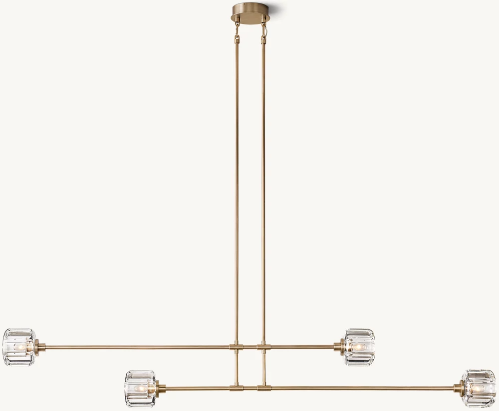 DEMARET MOBILE LINEAR CHANDELIER 72