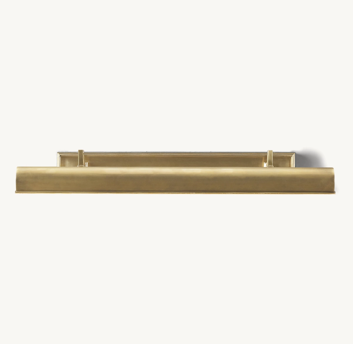 LIBRARY GRAND PICTURE LIGHT - Antiqued Brass