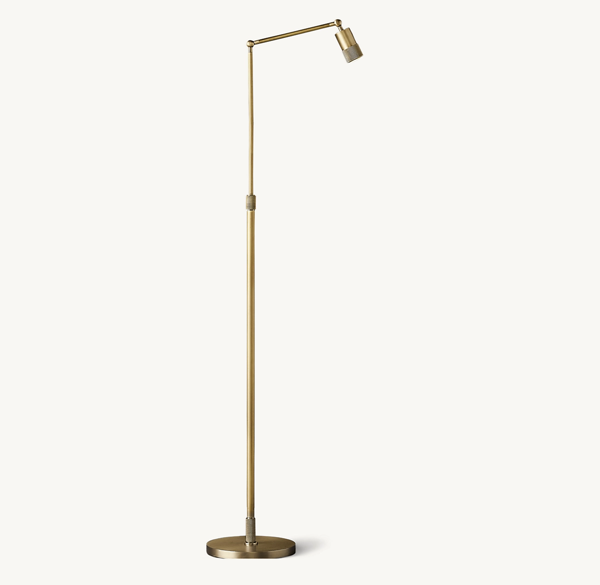 UTILITAIRE TASK FLOOR LAMP - Lacquered Burnished Brass