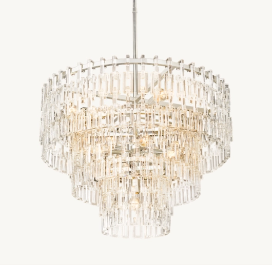 MARIGNAN TIERED ROUND CHANDELIER 36