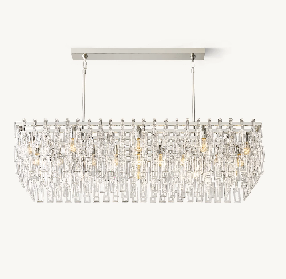 MARIGNAN RECTANGULAR CHANDELIER 60