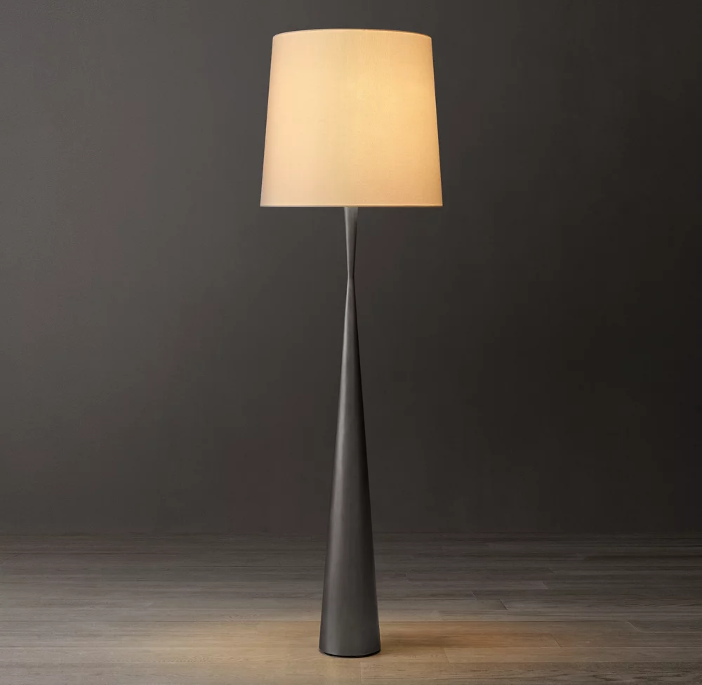 Noemi Shaded Floor Lamp - Image 1