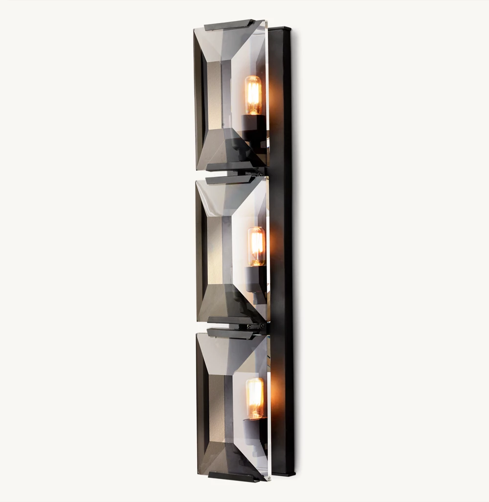 HARLOW CRYSTAL TRIPLE SCONCE - Image 6