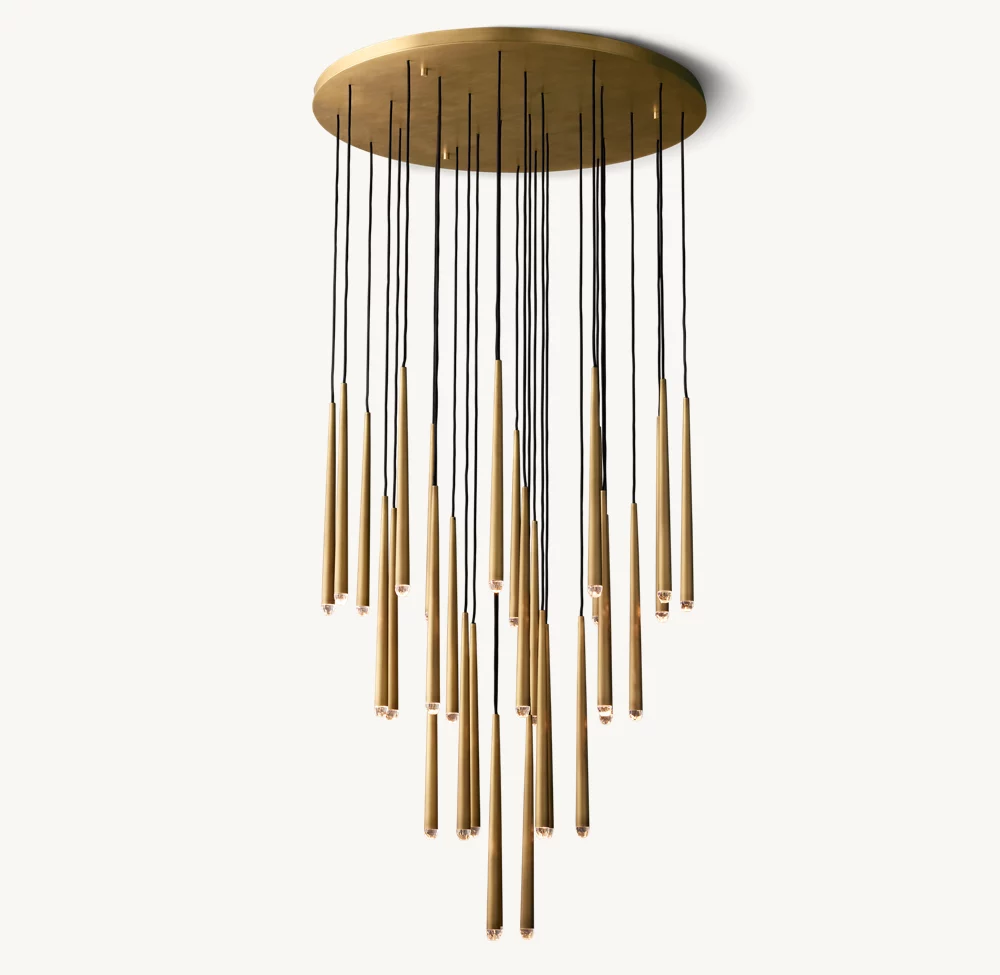 AQUITAINE ROUND CHANDELIER 48