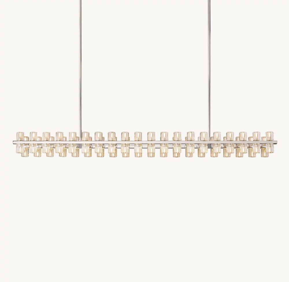 ARCACHON LED RECTANGULAR CHANDELIER 72