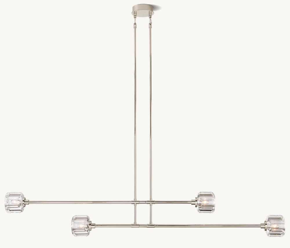 DEMARET MOBILE LINEAR CHANDELIER 72