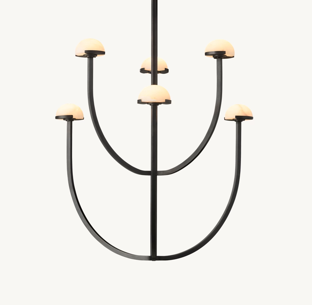 PEDRA ROUND CHANDELIER 32