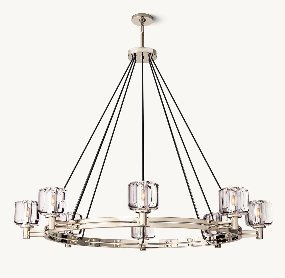 DEMARET ROUND CHANDELIER 48