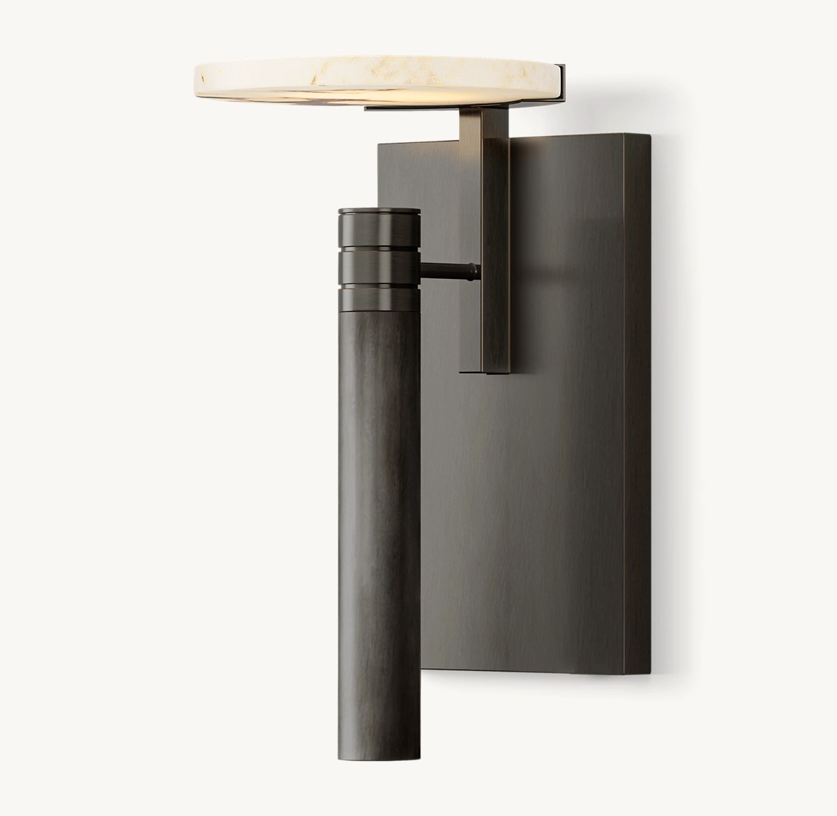 MELANGE DISC SCONCE - Bronze