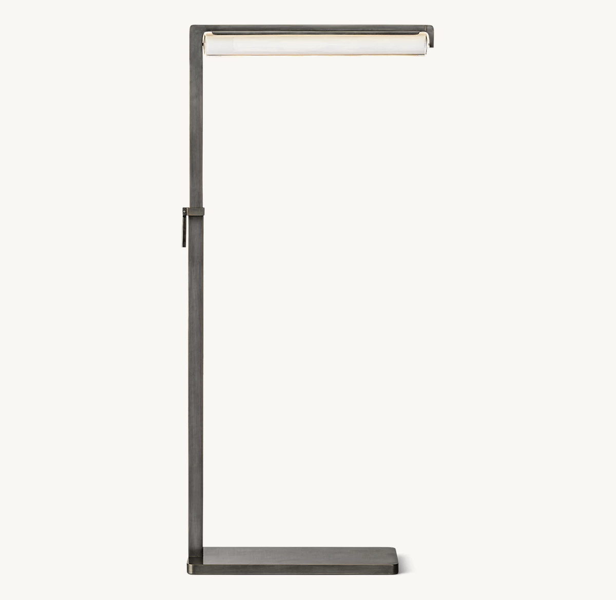 Audubon Crystal Task Floor Lamp - Bronze