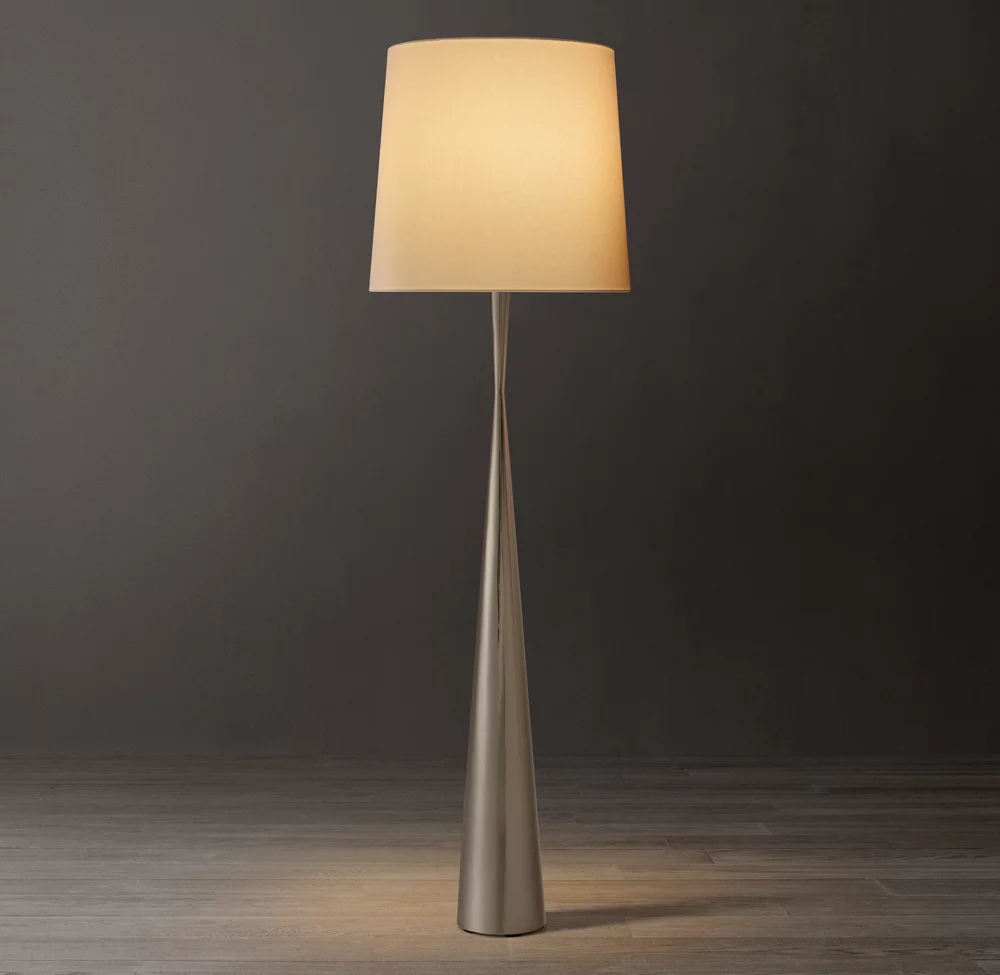 Noemi Shaded Floor Lamp - Image 1