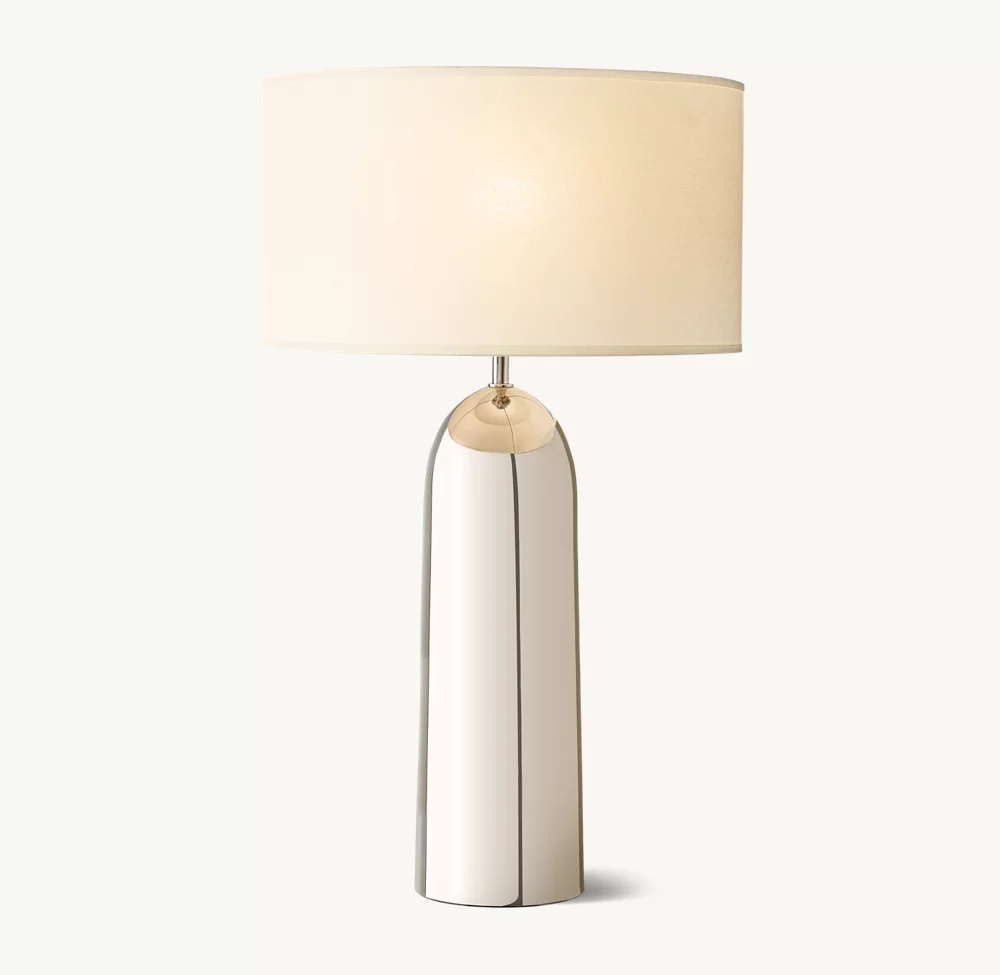 SAREZZO METAL TAPERED TABLE LAMP - Image 1