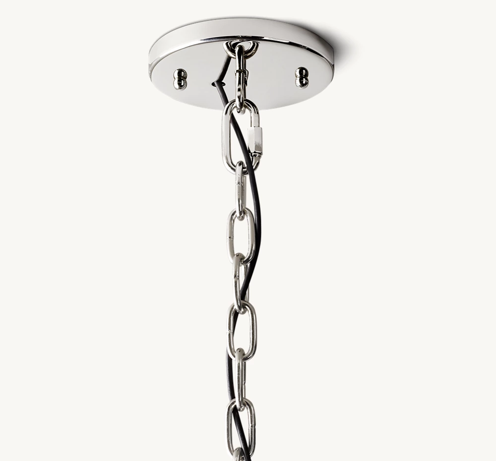 HARLOW CALCITE ROUND CHANDELIER 60