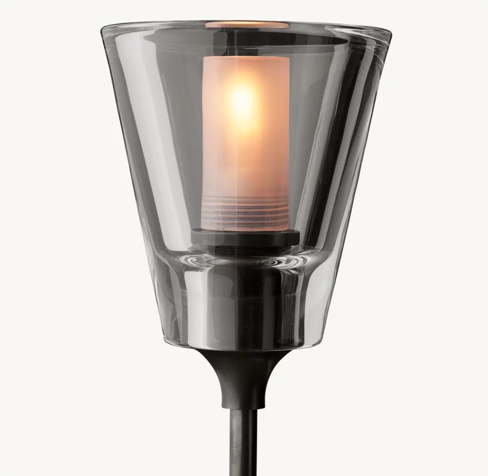 TORCHE DE VERRE ROUND CHANDELIER 58