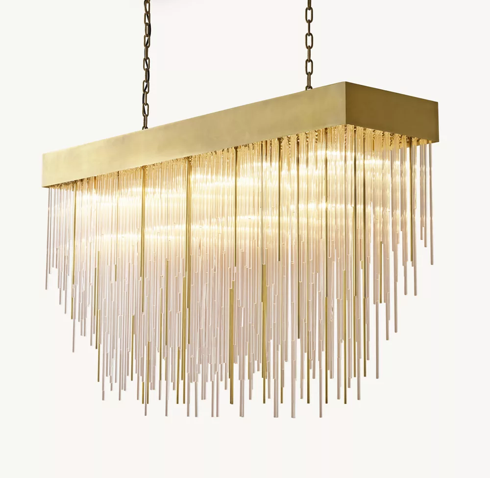 CASCADA RECTANGULAR CHANDELIER 54