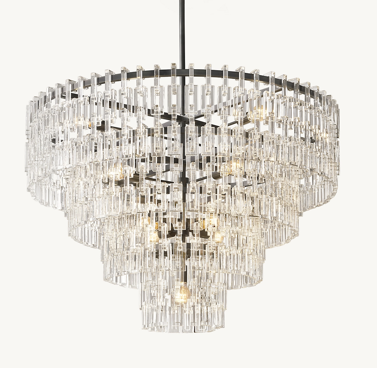 MARIGNAN TIERED ROUND CHANDELIER 48