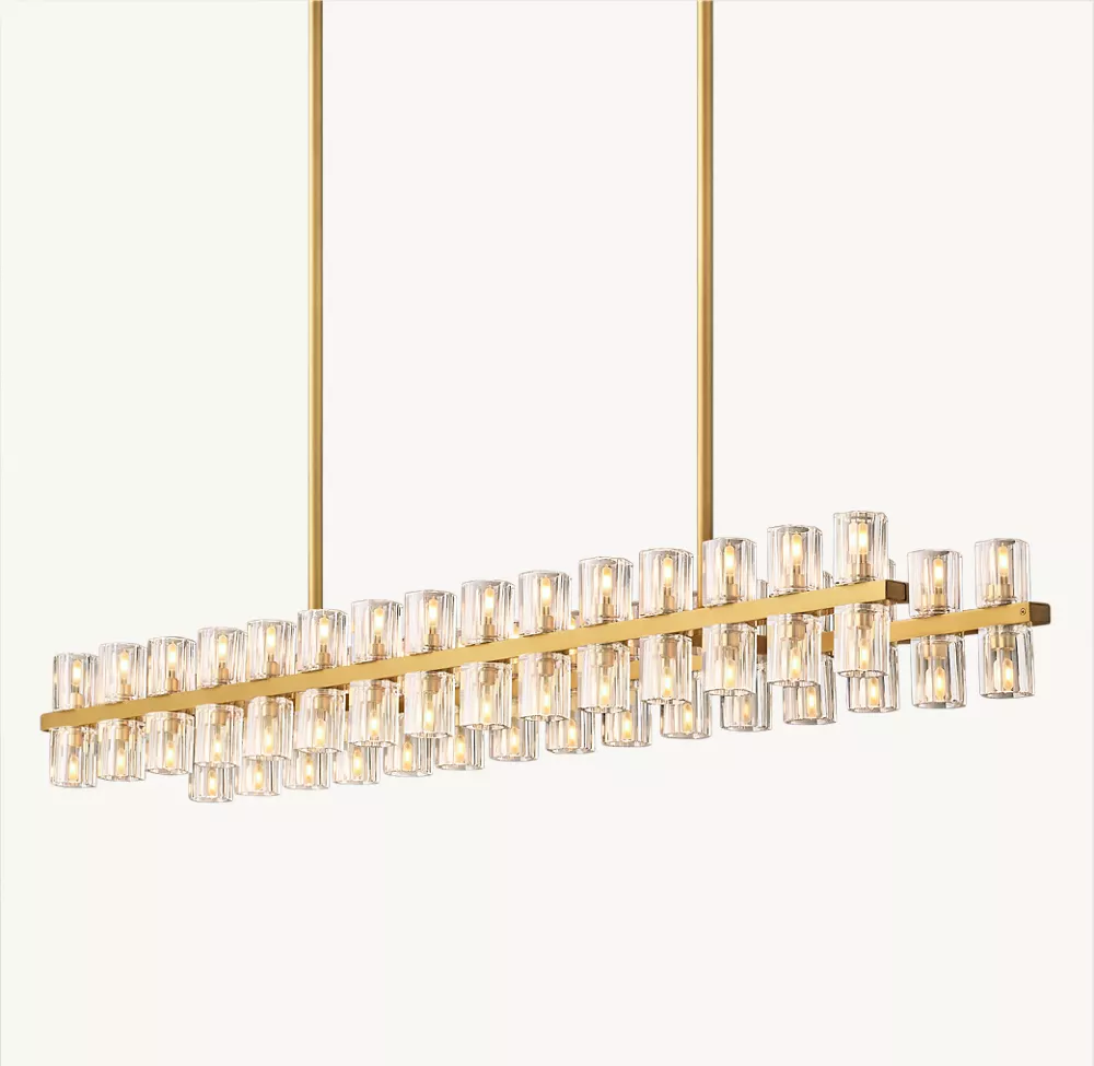 ARCACHON LED RECTANGULAR CHANDELIER 54