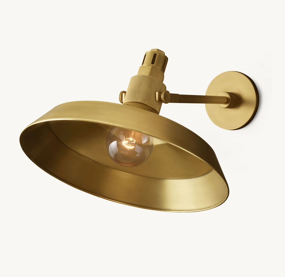 CONDORCET METAL SHADE SCONCE - Image 1