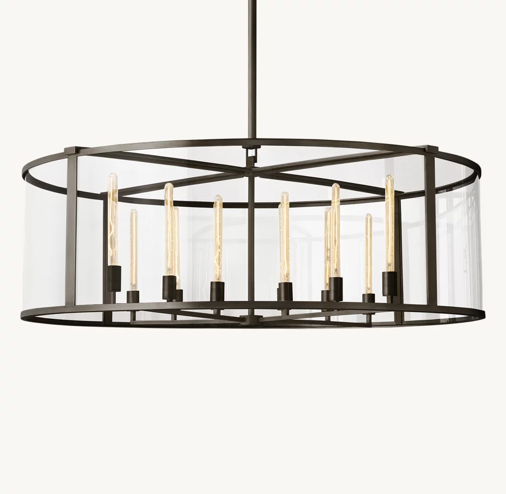 BECKMAN ROUND CHANDELIER 55