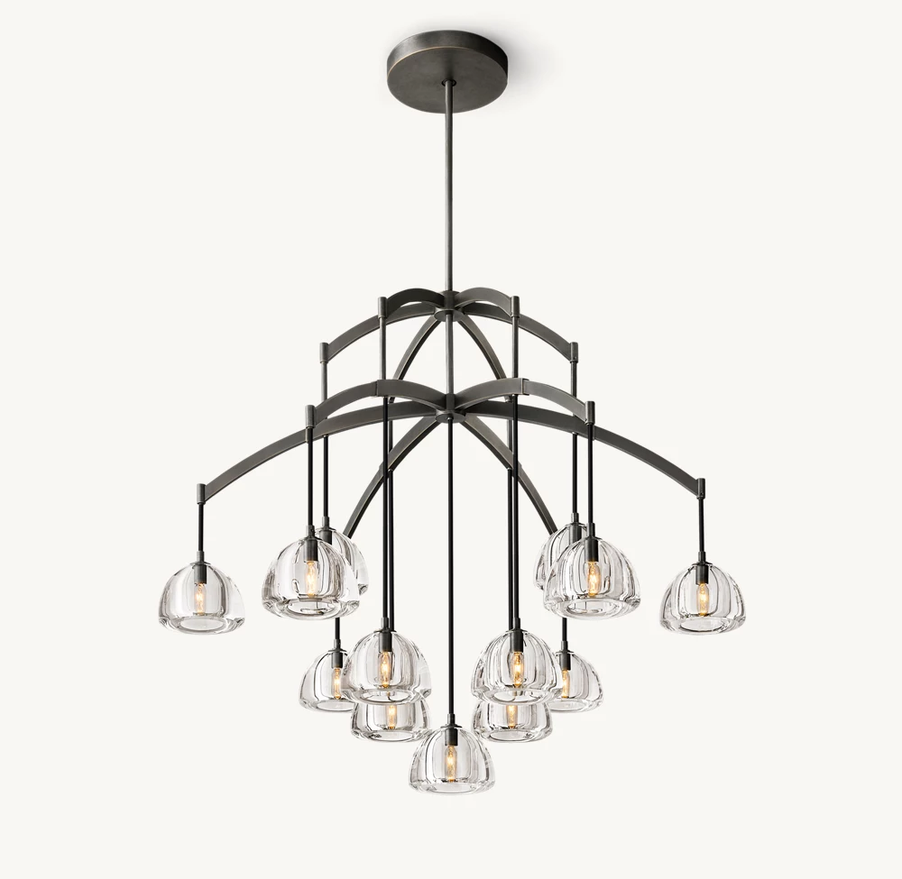 HEMISPHERE ROUND CHANDELIER 48