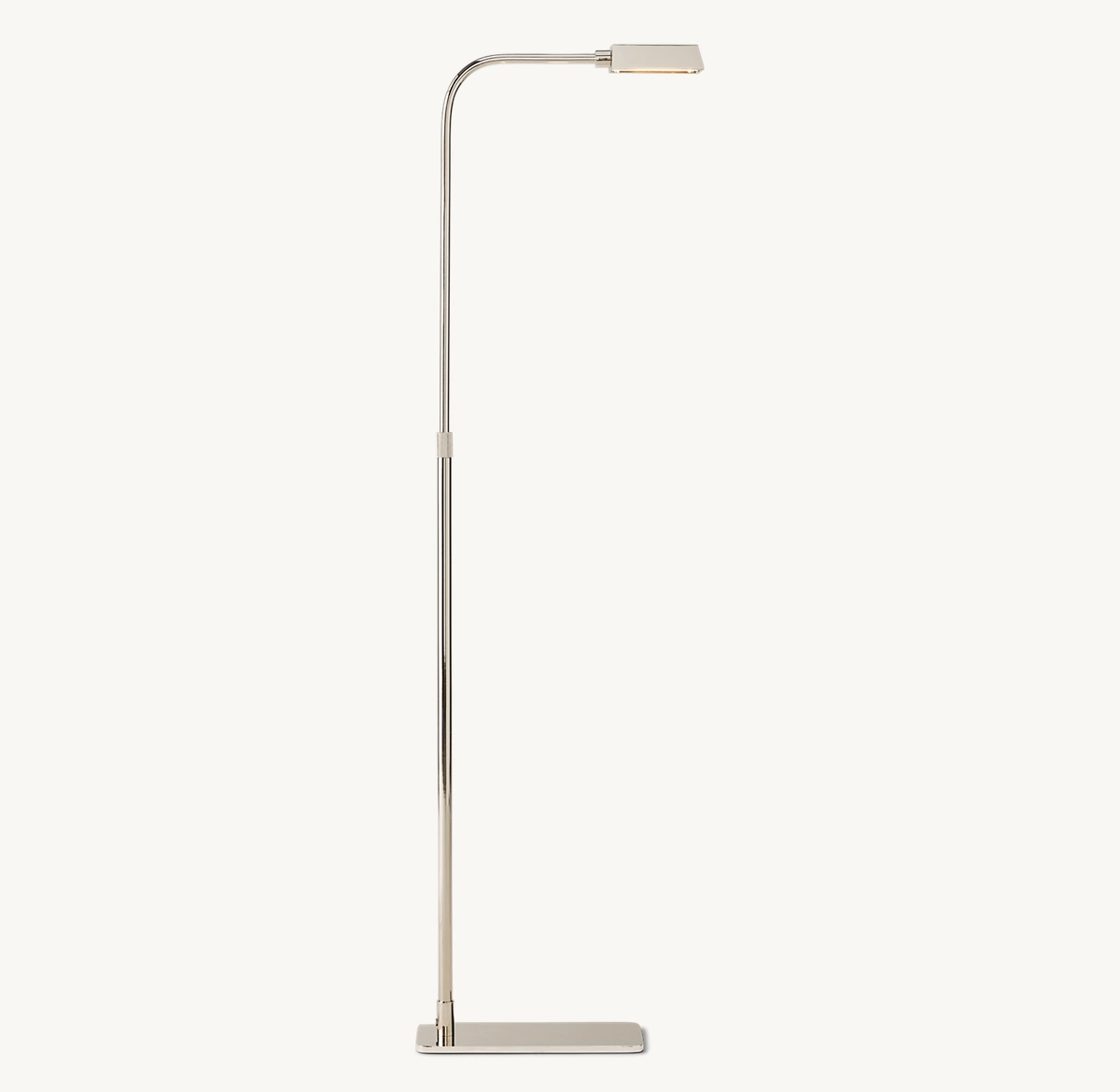 SANDERS TASK FLOOR LAMP - Polished Nickel