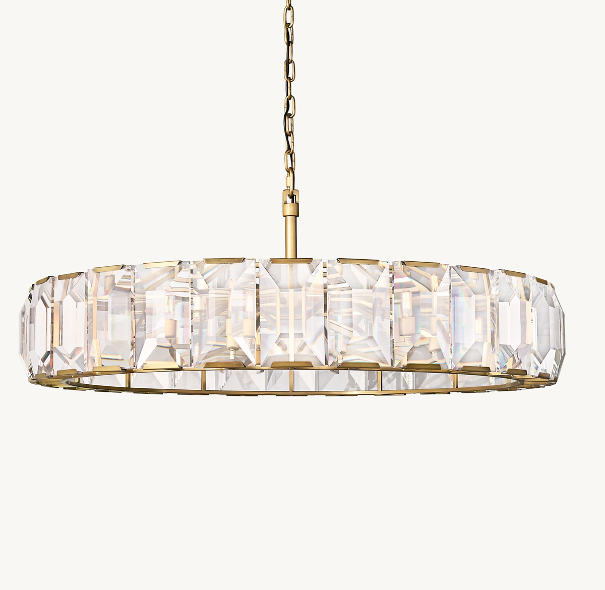 HARLOW CRYSTAL ROUND CHANDELIER 60