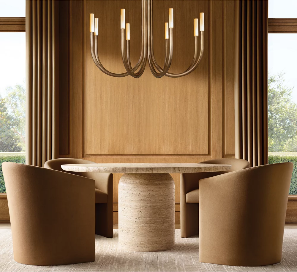 ROUSSEAU ROUND CHANDELIER 38