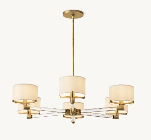 TRUMAN ROUND CHANDELIER 36