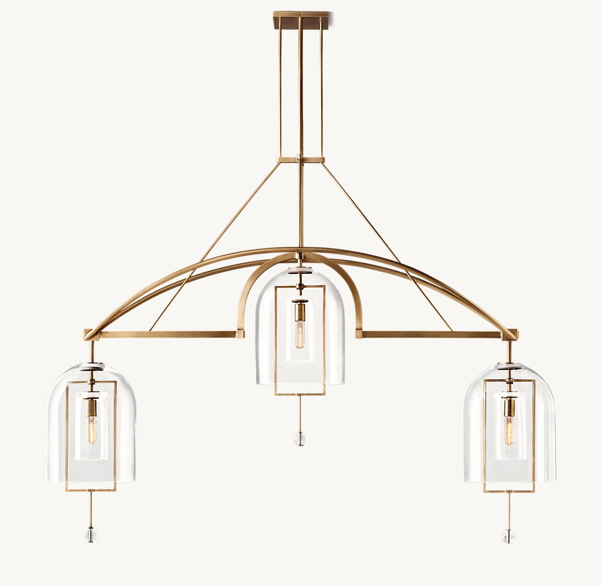 FULCRUM GRAND LINEAR CHANDELIER 73