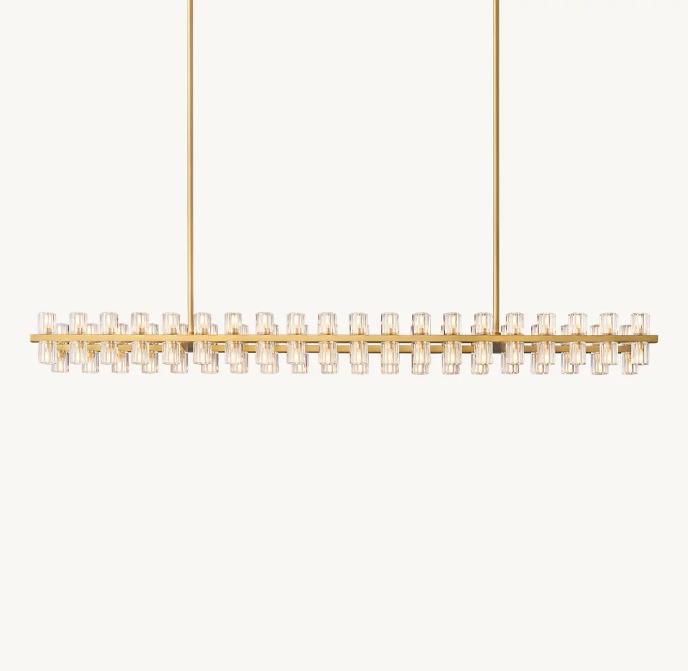 ARCACHON LED RECTANGULAR CHANDELIER 72
