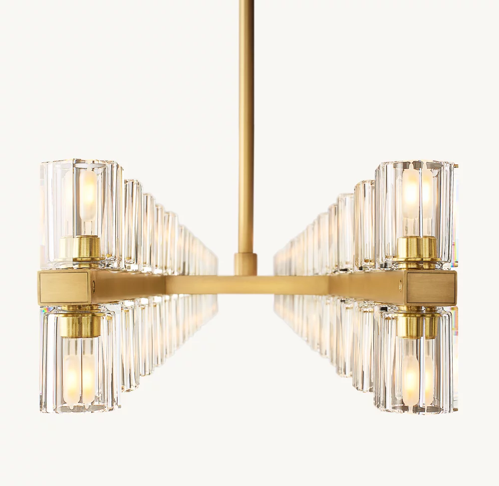 ARCACHON LED RECTANGULAR CHANDELIER 72