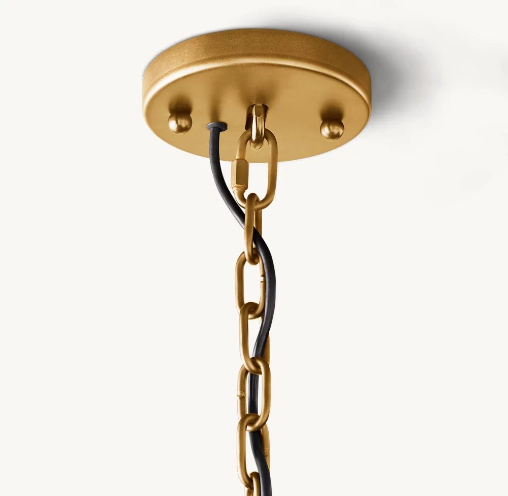 HARLOW CALCITE ROUND CHANDELIER 31