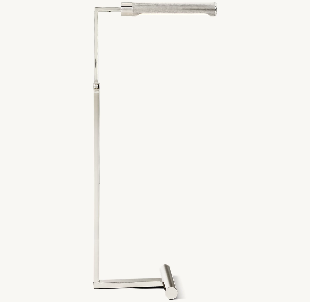 ANVERS TASK FLOOR LAMP - Polished Nickel