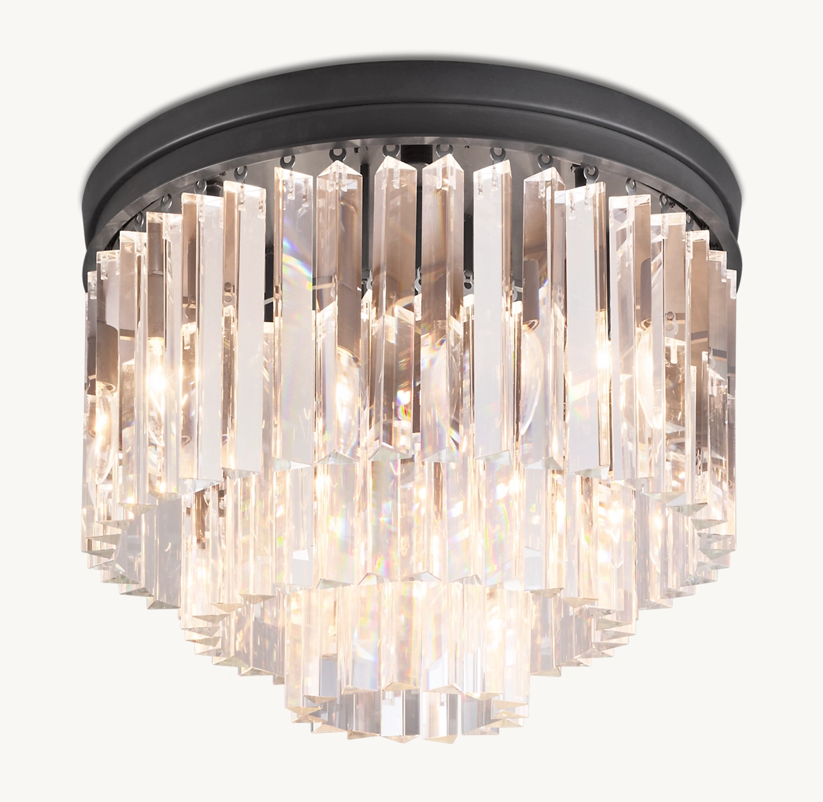 1920S ODEON FLUSHMOUNT 20