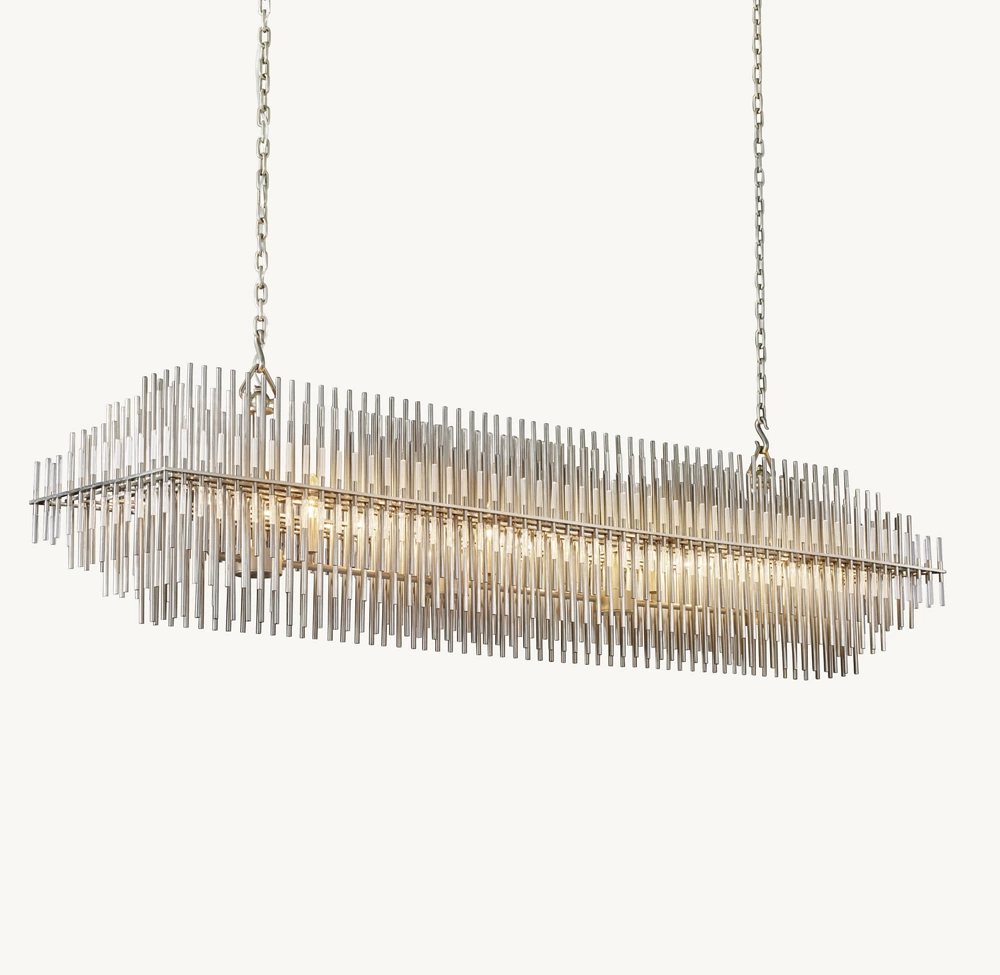 EMILE RECTANGULAR CHANDELIER 54