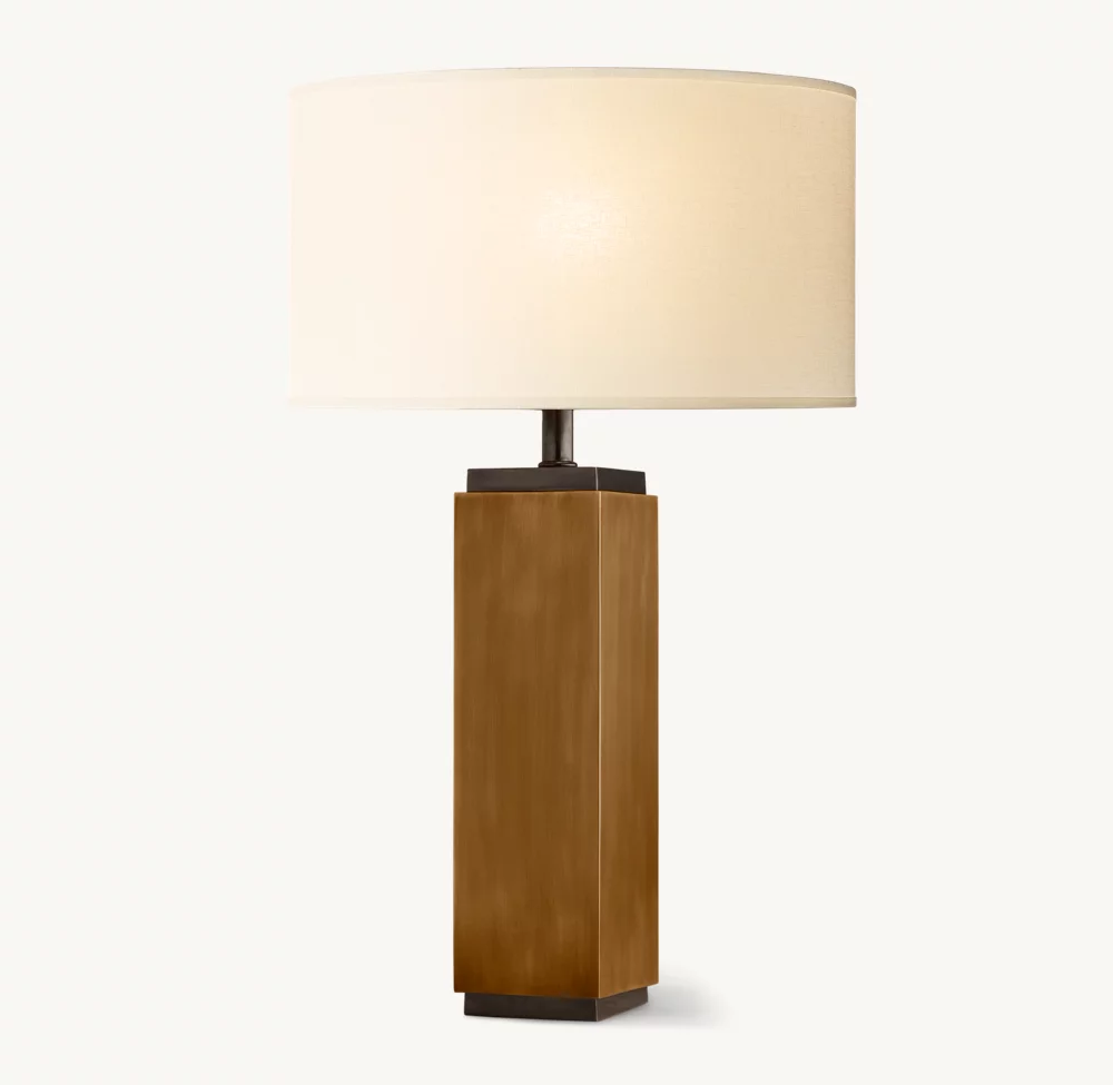 SQUARE COLUMN TABLE LAMP - Image 4