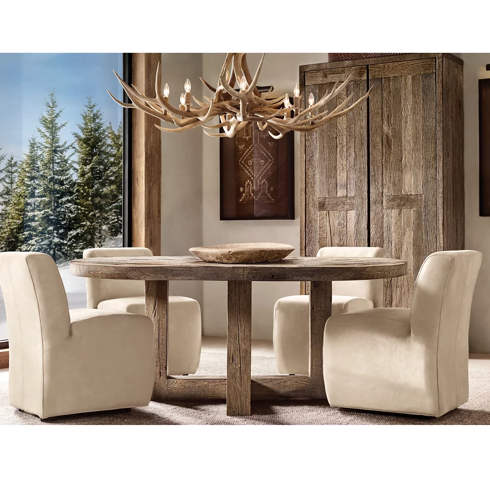 NATURAL ANTLER CHANDELIER 60