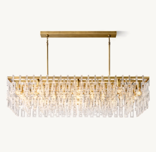 MARIGNAN RECTANGULAR CHANDELIER 60