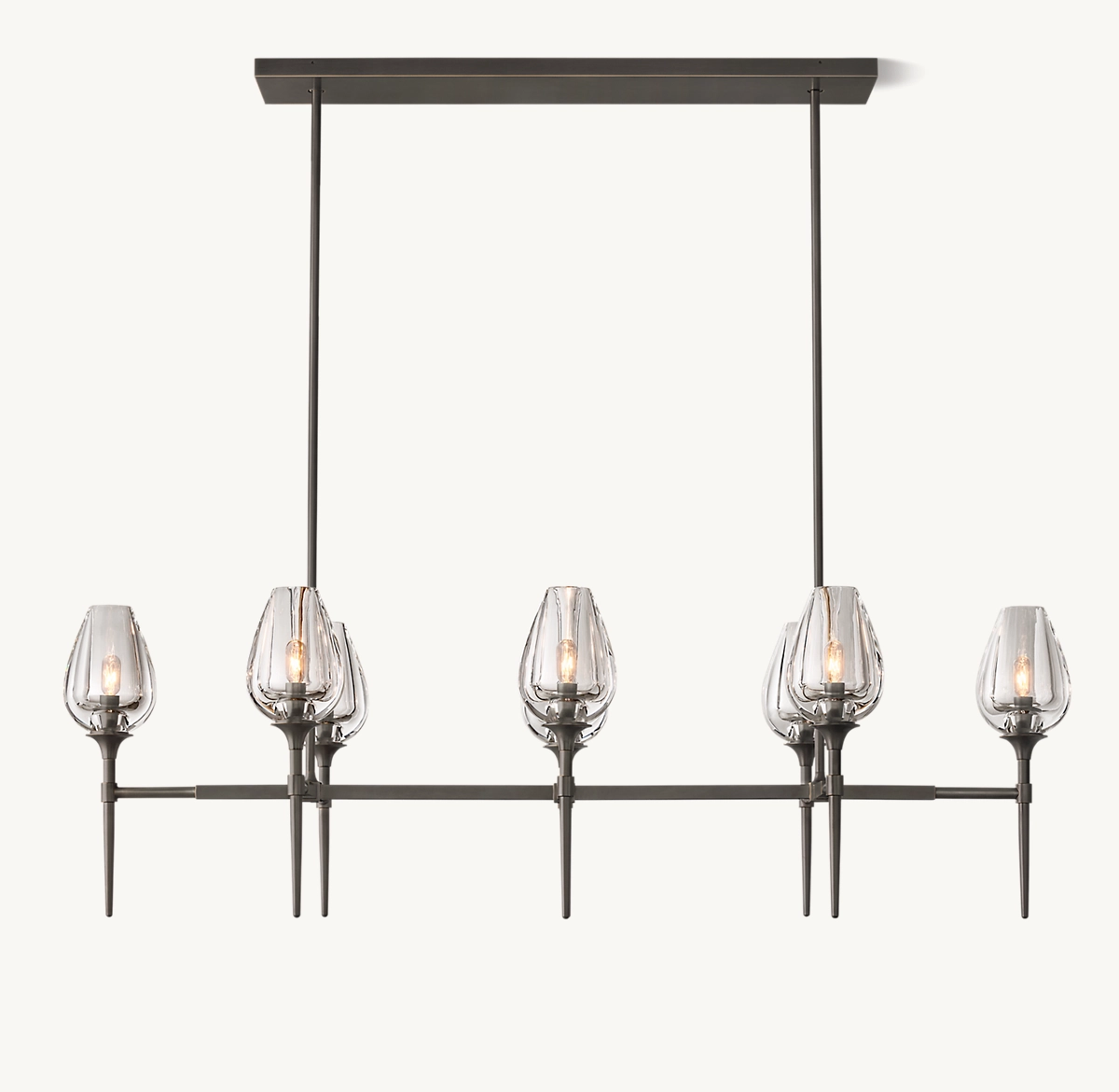 TULIP LINEAR CHANDELIER 52