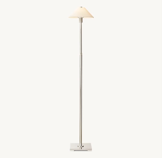 UTILITAIRE LINEN SHADE FLOOR LAMP