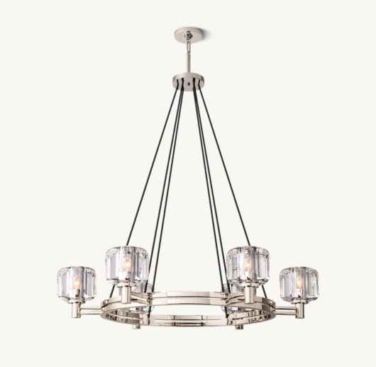 DEMARET ROUND CHANDELIER 36