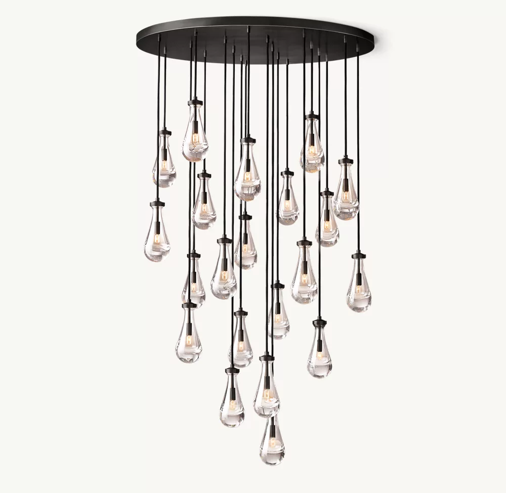 RAIN ROUND CHANDELIER 47