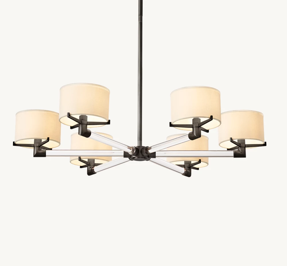TRUMAN ROUND CHANDELIER 36