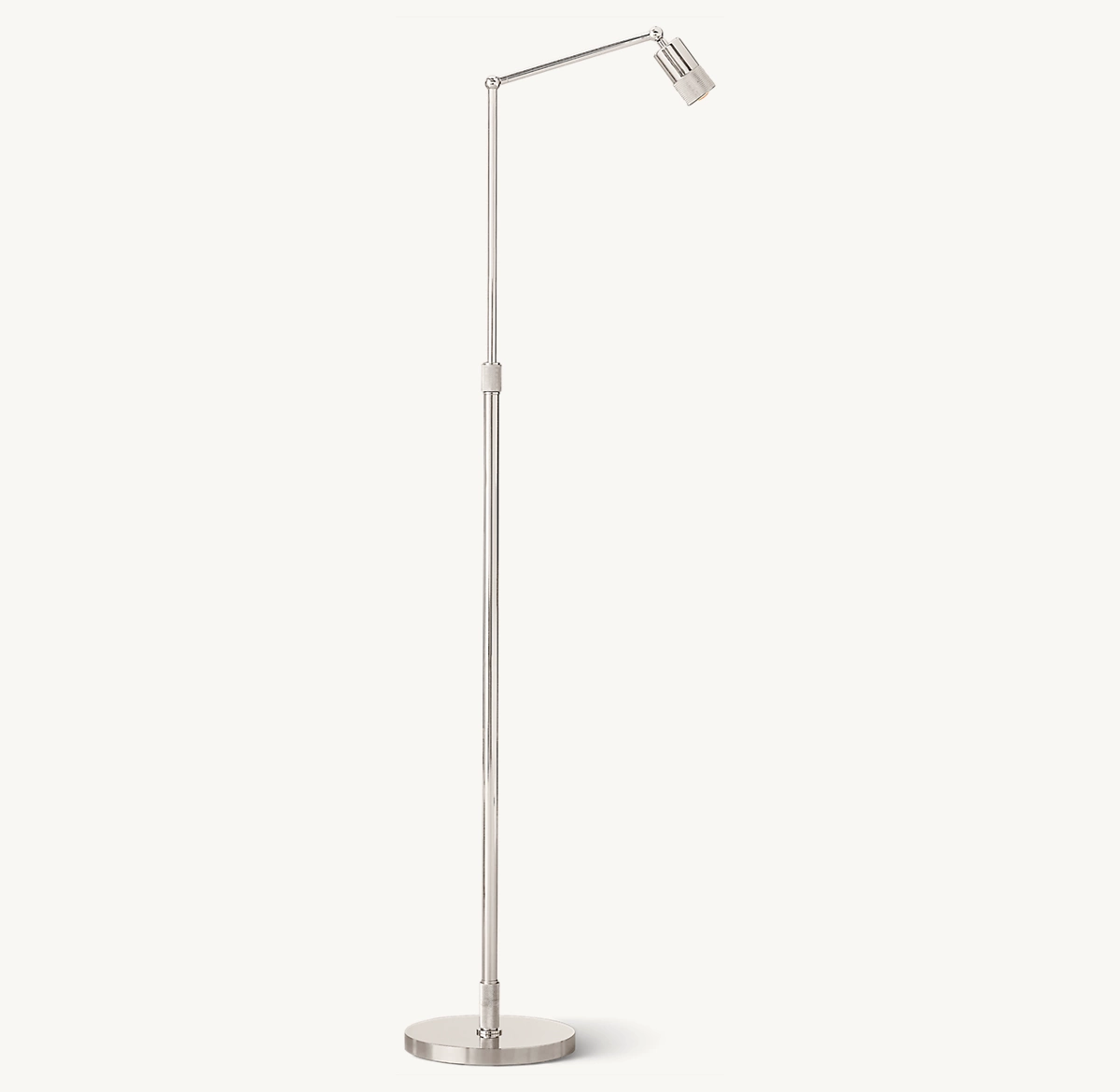 UTILITAIRE TASK FLOOR LAMP - Polished Nickel