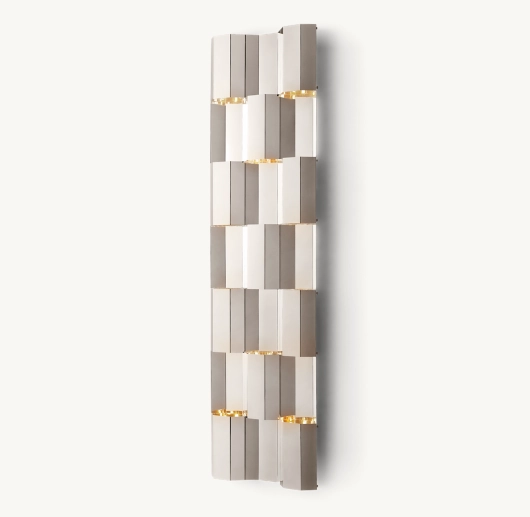 MODERNIST GRID GRAND SCONCE